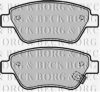 BORG & BECK BBP2042 Brake Pad Set, disc brake